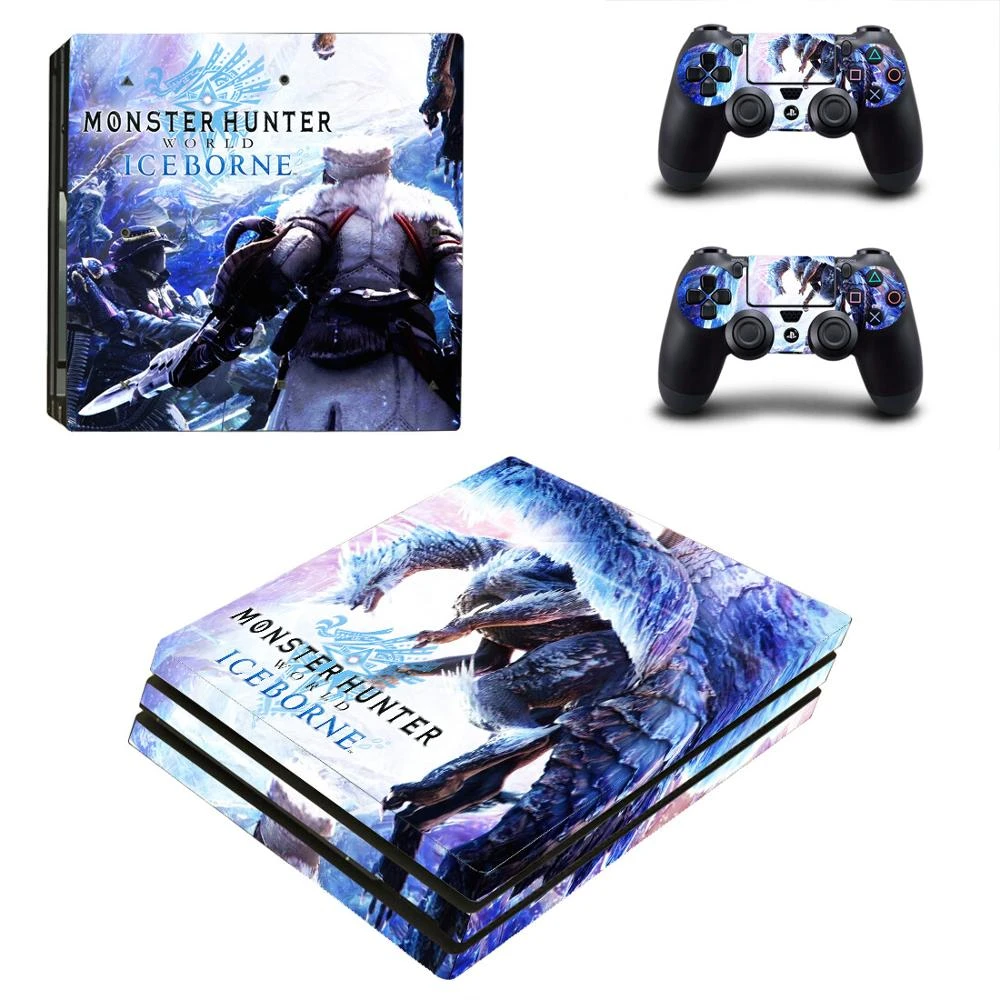 Monster Hunter World Iceborne PS4 Pro Skin Sticker Decal for PlayStation 4 Console and 2 Controller PS4 Pro Skin Sticker Vinyl|Stickers| - AliExpress Monster Hunter World Iceborne PS4 Pro Skin Sticker Decal for PlayStation 4 Console and 2 Controller PS4 Pro Skin Sticker Vinyl|Stickers| - AliExpress