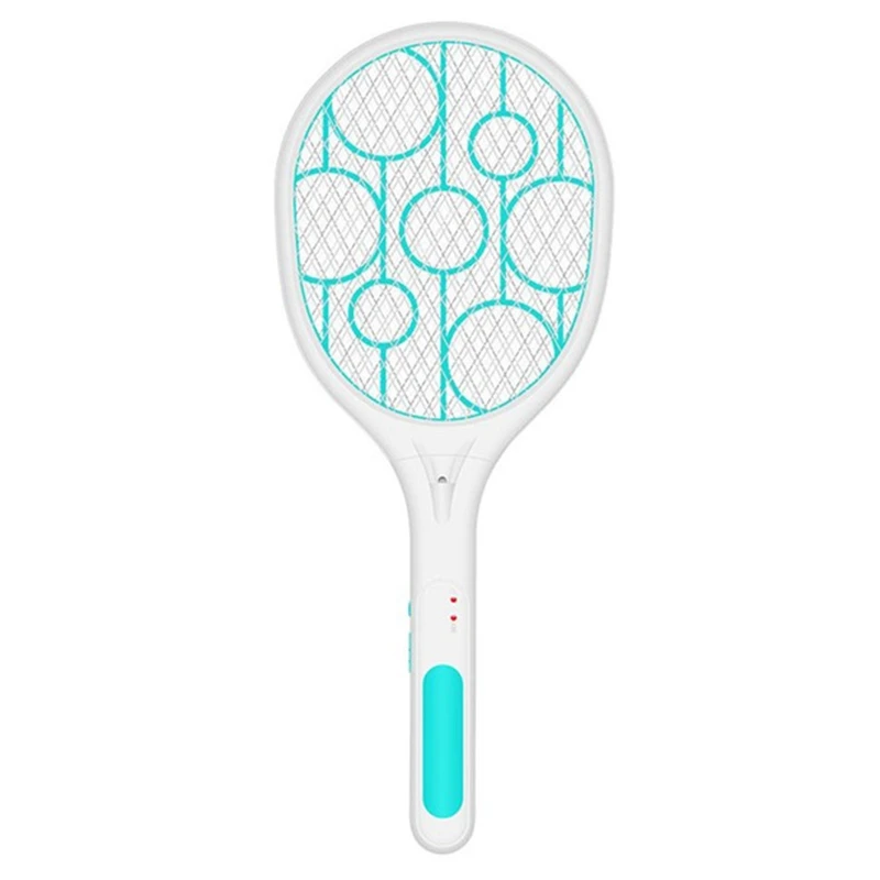 

Usb Electric Operated Hand Racket Electric Mosquito Swatter Fly Swatter With Built-In Flashlight