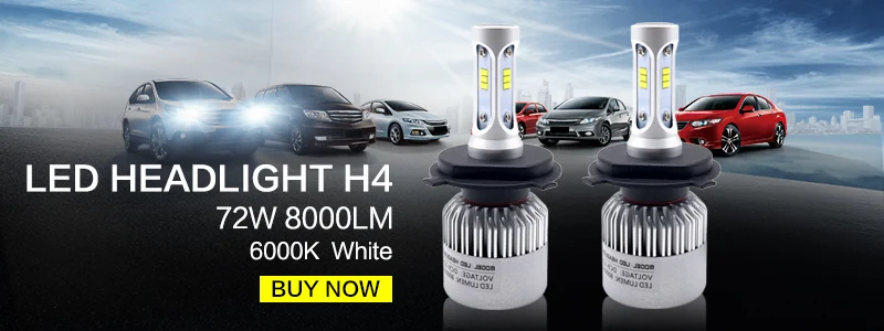 Zdatt 2 шт. H4 светодиодные лампы головной светильник H1 H8 H9 H11 9500 12V Led 360 градусов CSP 72W фары для 8000Lm 6500K Автомобильные светодиодные лампы в байкерском стиле