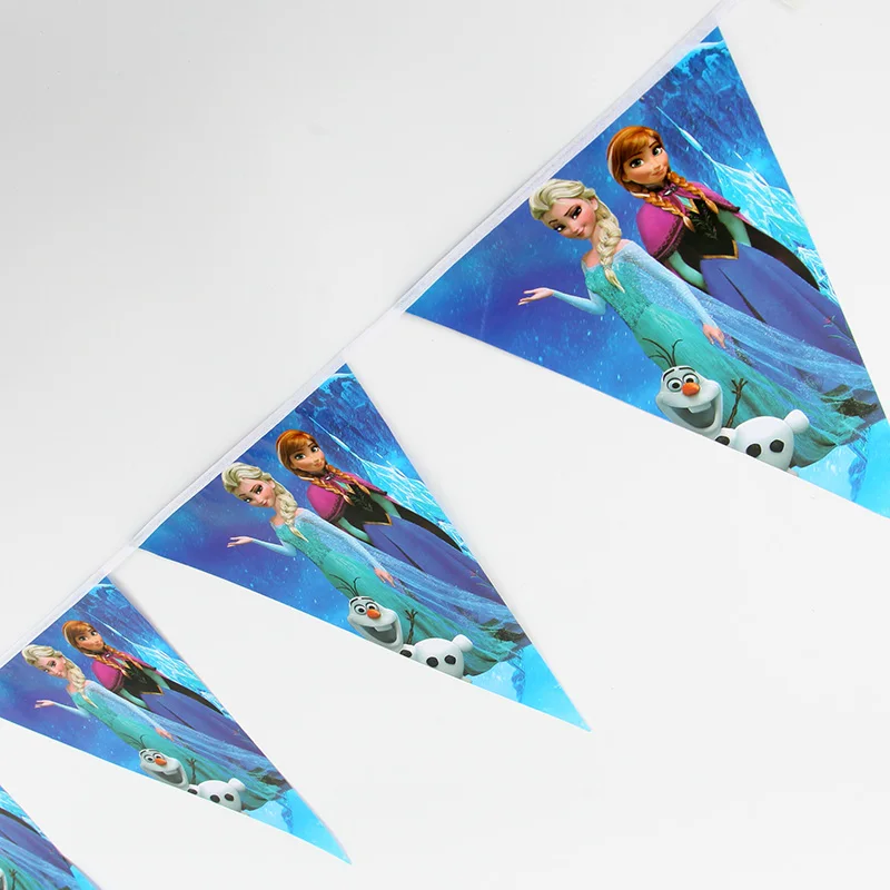 10 шт./лот тема вечерние гирлянда с флажками вечерние поставки бумажный баннер с днем рождения украшения вечерние флаги