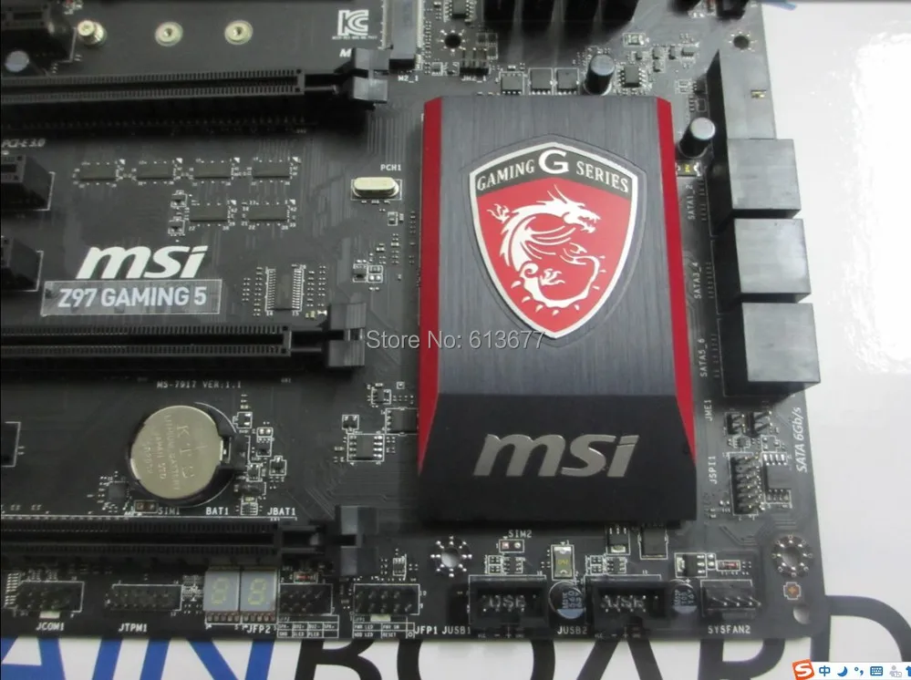 Оригинальная материнская плата для MSI Z97 GAMING 5 LGA 1150 DDR3 HDMI VGA DVI USB3.0 32GB Z97 настольная материнская плата