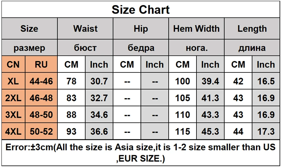 822 size
