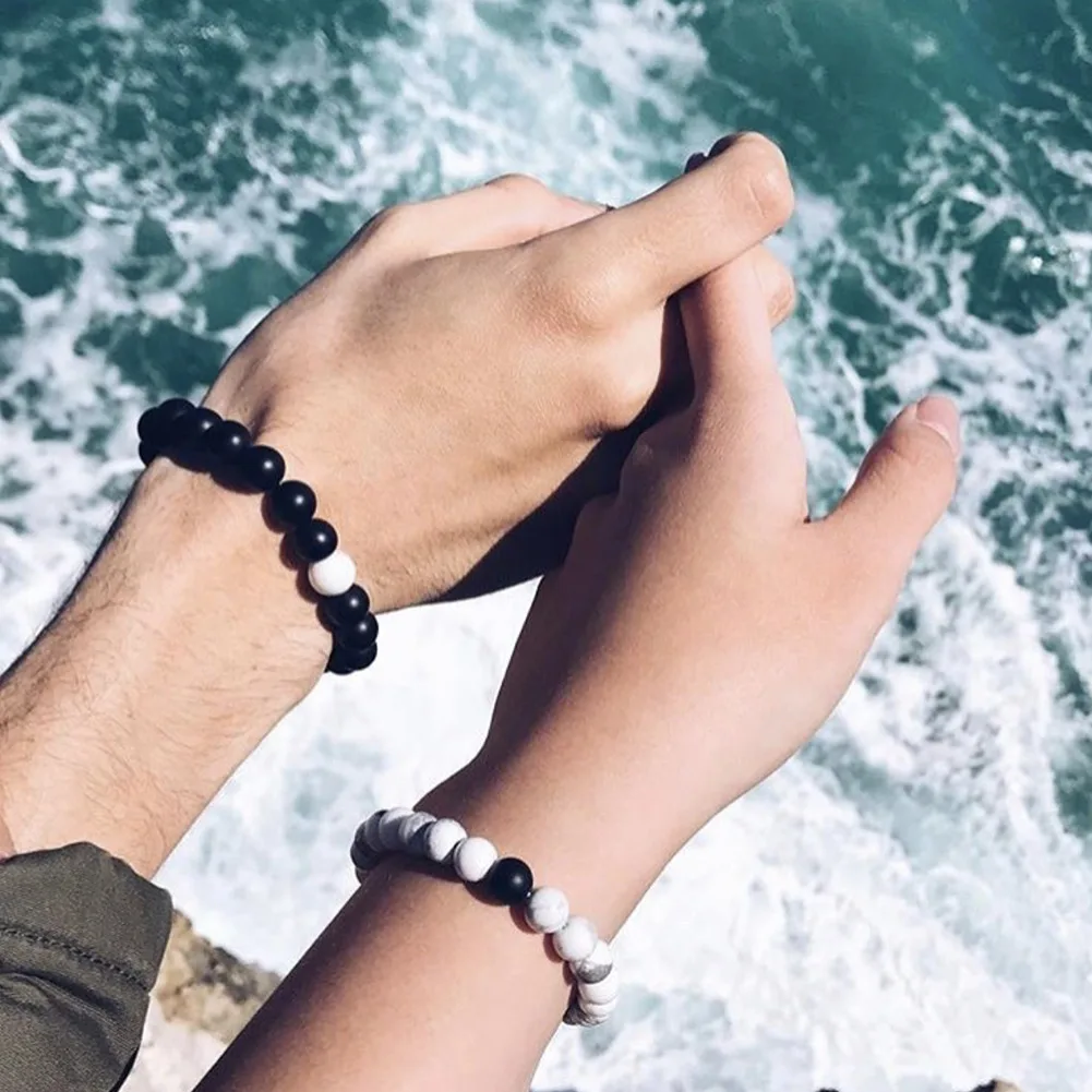 

Bead Bracelet Men Women New Fashion Bracelet Classic Stone Beaded Bracelet For Men Women Jewelry Gift