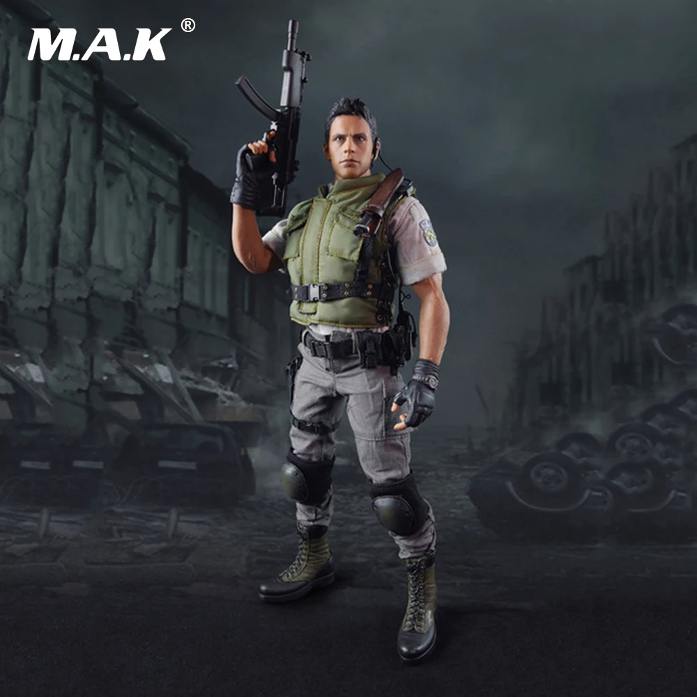 Free Shipping 1/6 Scale Resident Evil Chris Redfield Full Set Action Figure With Box for Collections Gifts Toys Free Shipping 1/6 Scale Resident Evil Chris Redfield Full Set Action Figure With Box for Collections Gifts Toys