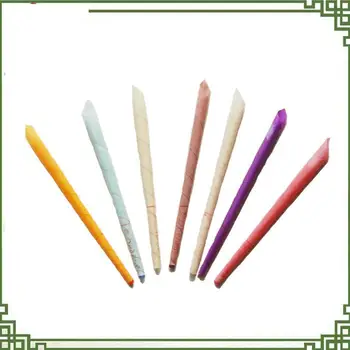

Hot 100pairs=200pcs aromatherapy medical natural beewax ear candle, ear wax candles for ear care ( conical or Straight shape )