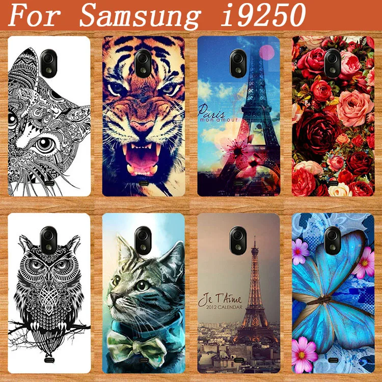 

High Quality Diy UV Painting Colored Hard PC Case Cover For Samsung Galaxy Nexus I9250 Nexus 3 Prime GT-I9250 4.65" Sheer Bags