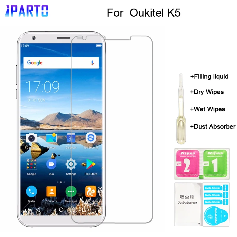 Oukitel K5 закаленное стекло 100% хорошее качество премиум 9H Защитная пленка для экрана