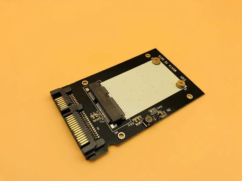 Новая маленькая плата 50 мм с mSATA SSD на 2 5 &quotSATA адаптер преобразователя привода msata - Фото №1