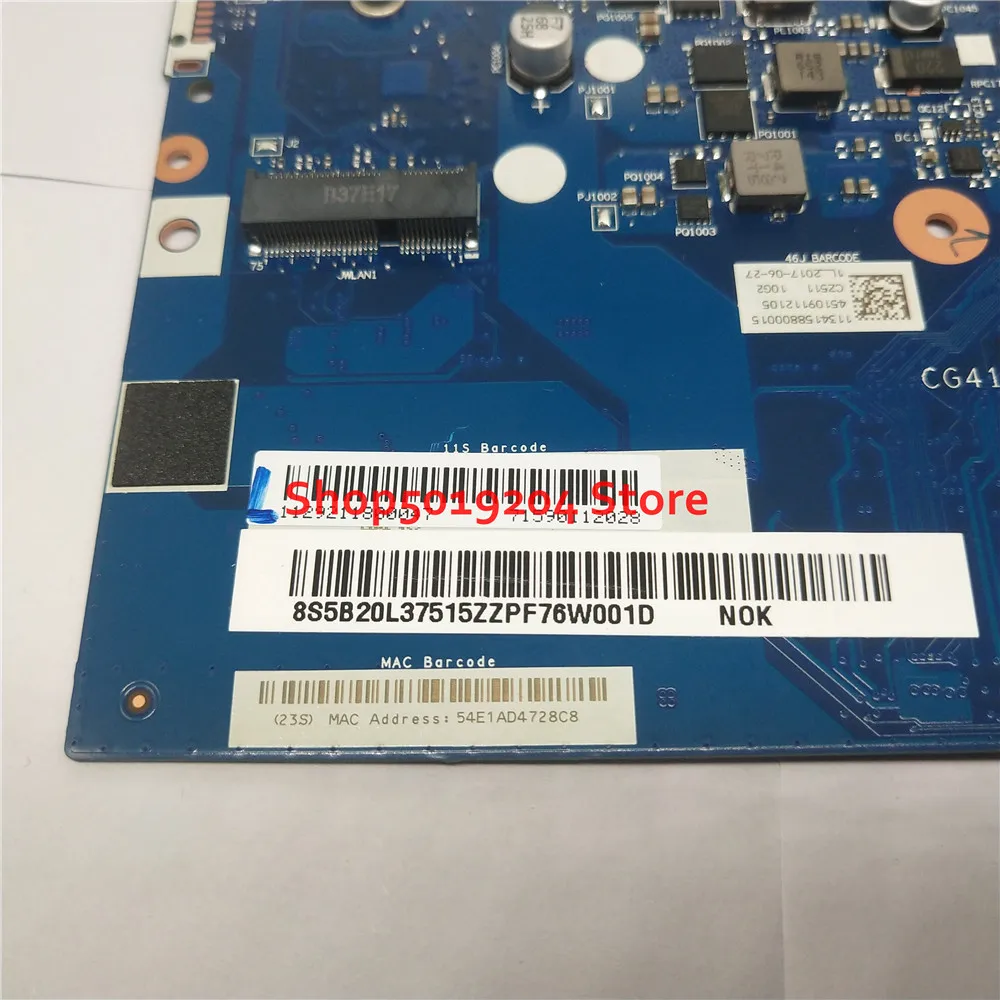Ideal  For lenovo 510-15ISK 310-15ISK Laptop Motherboard I5-6200U CG411 CG511 CZ411 CZ511 NM-A751 mainboar