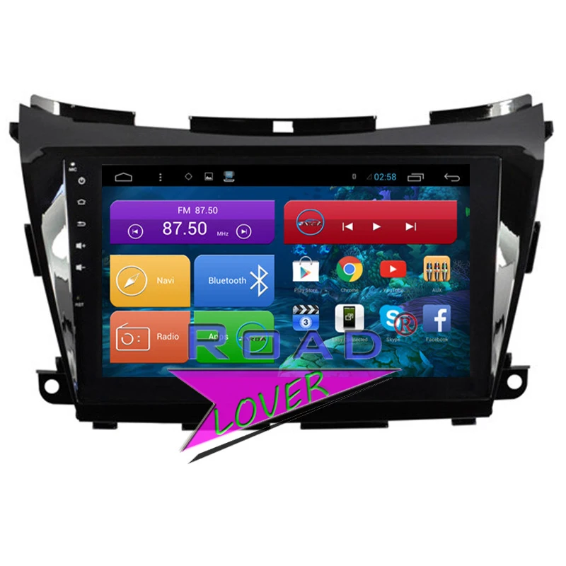 Roadlover Android 6.0 Car Media Center Video For Nissan Murano 2015
