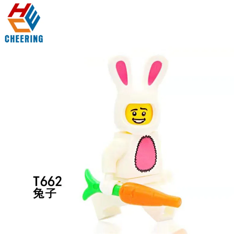 

Single Sale Building Blocks Buzz Cartoon Action Carrot rabbit unicorn Lightyear Figures Bricks Model For Chidren Gift Toys T662