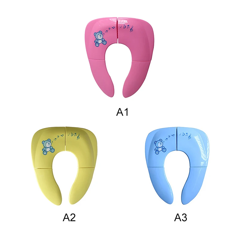 3 вида цветов детские горшок в туалет Подушечка Для сиденья подушки складной обучающее сиденье Для детей Портативный путешествия выйти туалет коврик