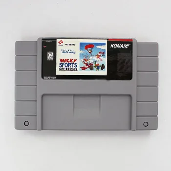 

Tinytoon - Wacky Sports Challenge 16 bit Big Gray Game Card For NTSC Game Player Drop Shipping