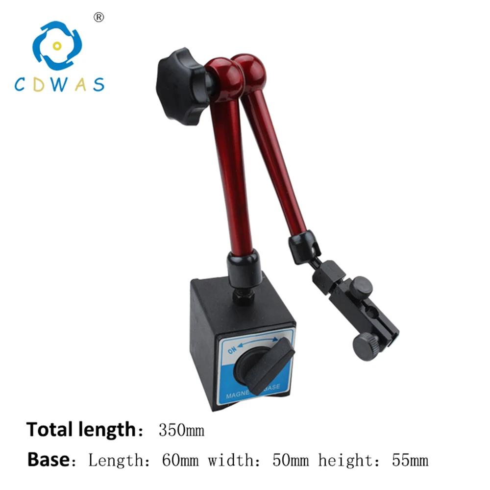 Высота 350 мм Большой Универсальный гибкий магнитный держатель стойка для накладных ногтей и 0-10 мм CDWAS индикатор набора измерительных инструментов
