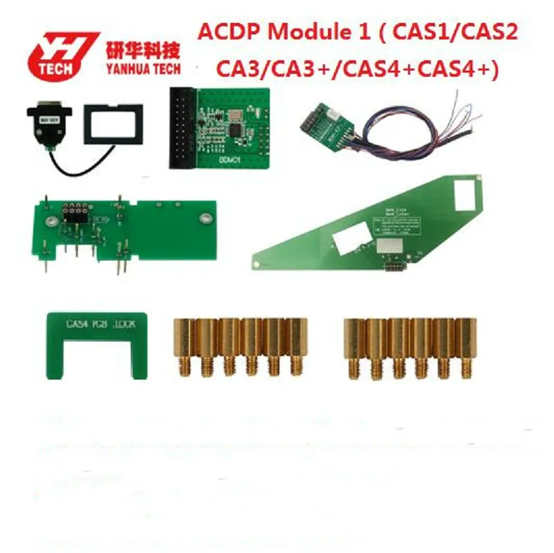 Yanhua мини ACDP с модулем 1/2/3 для BMW CAS2 \ CA3 \ CA3+ \ CAS4 \ CAS4+ FEM BDC Ключевые программы не код все ключ-lost