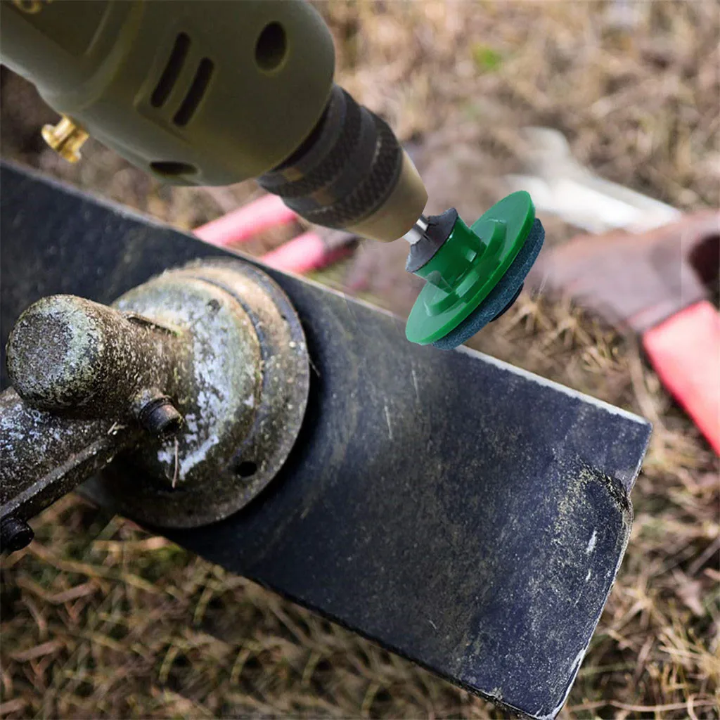 

Lawn Mower Sharpener Lawnmower Sharpener for Power Hand Drill 1Pcs