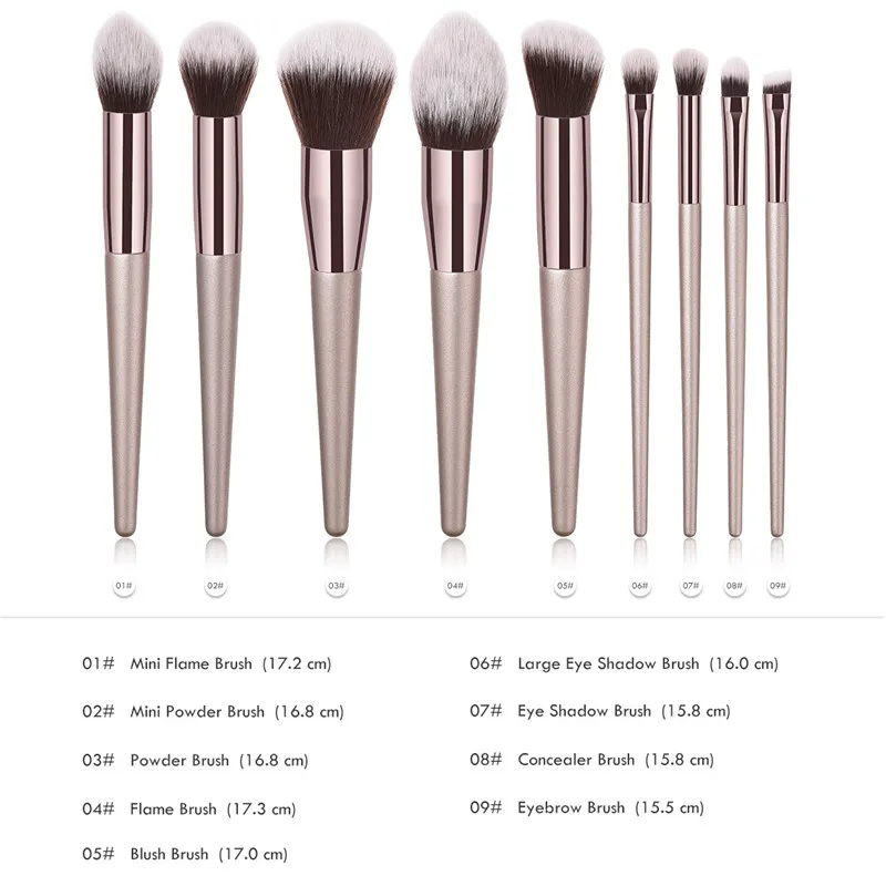4pcs makeup brush set 04