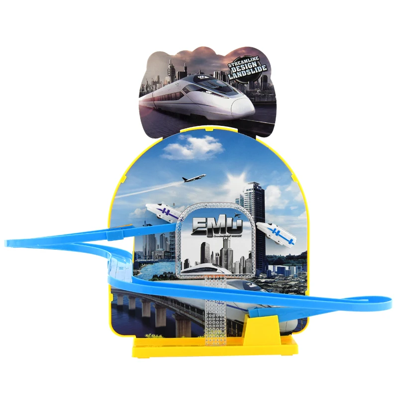 Levitation Rail Toy Train Children's Electric Lighting and Music Assembling Electric