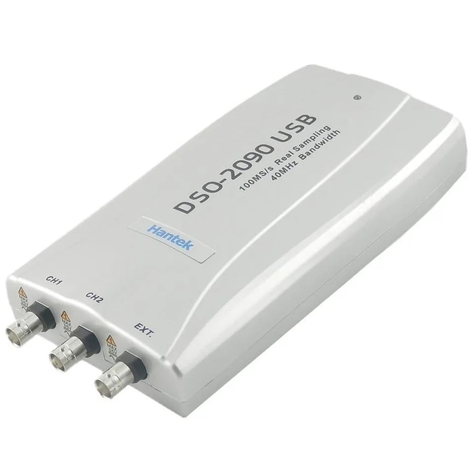 Новое поступление Hantek DSO-2090 цифровой осциллограф USB осциллограф для ПК 100 мс/с 40 МГц полоса пропускания