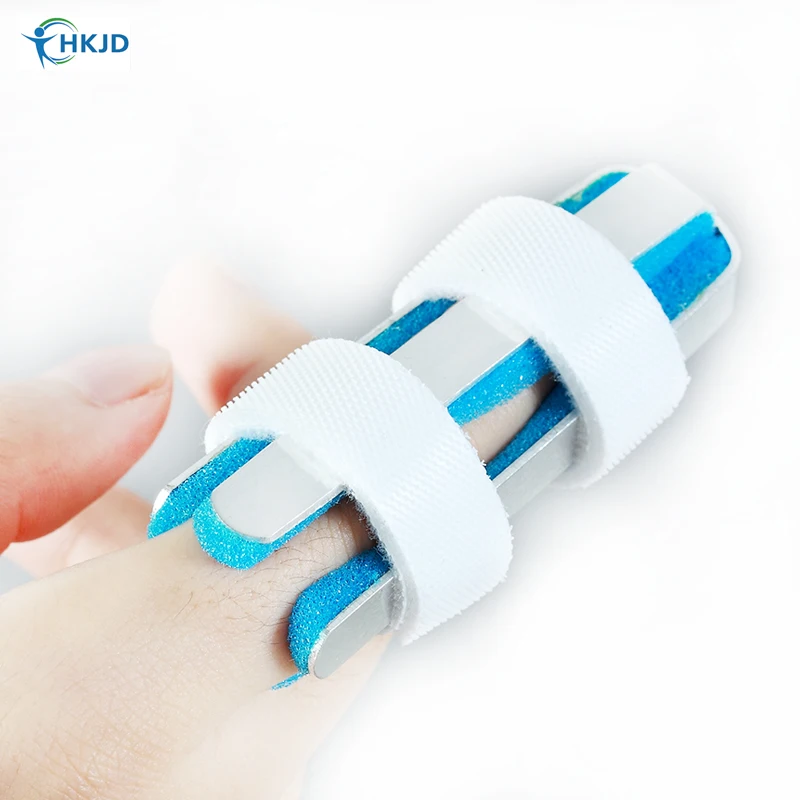 Medical Device Aluminum Alloy Finger Splint Sponge Finger Splint Brace
