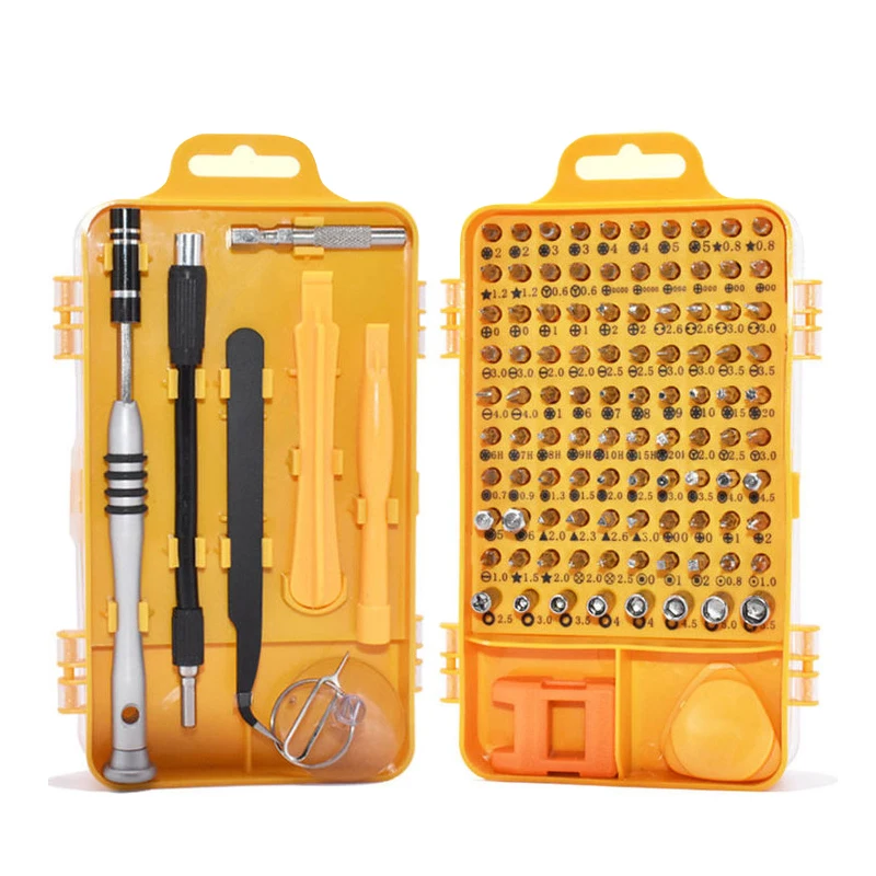 

108 in 1 Screwdriver Set Multi-function Computer PC Mobile Phone Cellphone Digital Electronic Device Repair Home Tools Bit