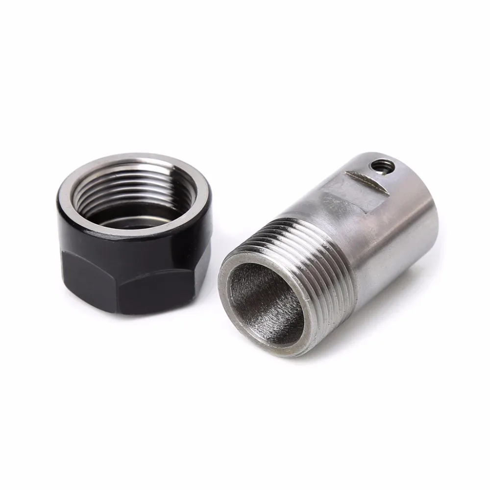 

Porta-Ferramentas ER16 8mm Collet Chuck Motor Shaft Spindle Extension Rod Inner For CNC Milling