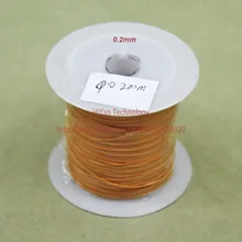 20 м/лот) тройной изолированный медный провод голый медный диаметр 0,2 мм наружный диаметр 0,4 мм тройной изоляционный обмоточный провод