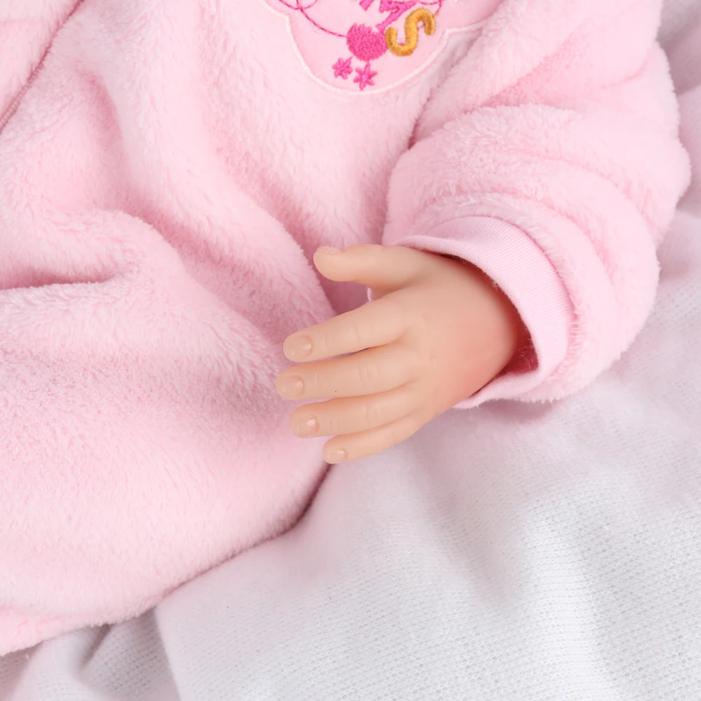 55 см 22 дюйма силиконовые Reborn Baby Doll реалистичный Новорожденный ребенок ручной работы живой реалистичный сон девочка дети Reborn Младенцы детская игрушка