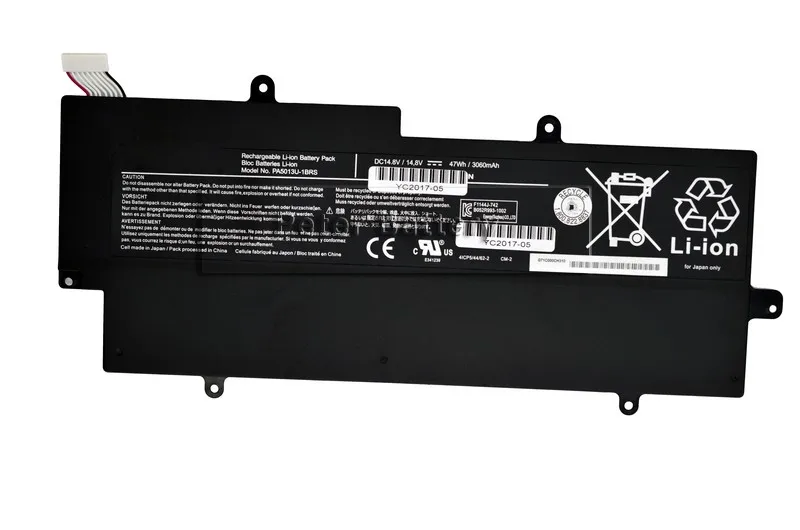 JIGU Новый 4 ячейный Аккумулятор для ноутбука Toshiba Portege Z830 Z835 Z930 Z935 серия Ultrabook Замена