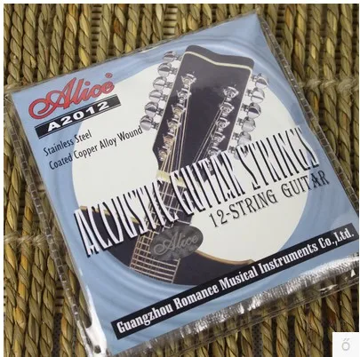 

5set 12 string acoustic guitar strings coated copper alloy wound