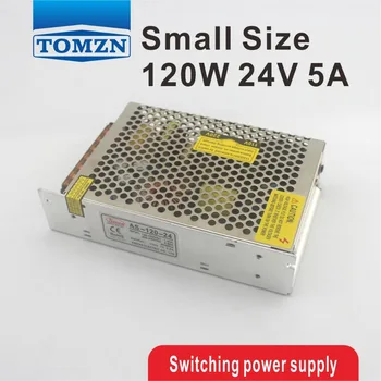 

120W 24V 5A Small Volume Single Output Switching power supply for LED Strip light