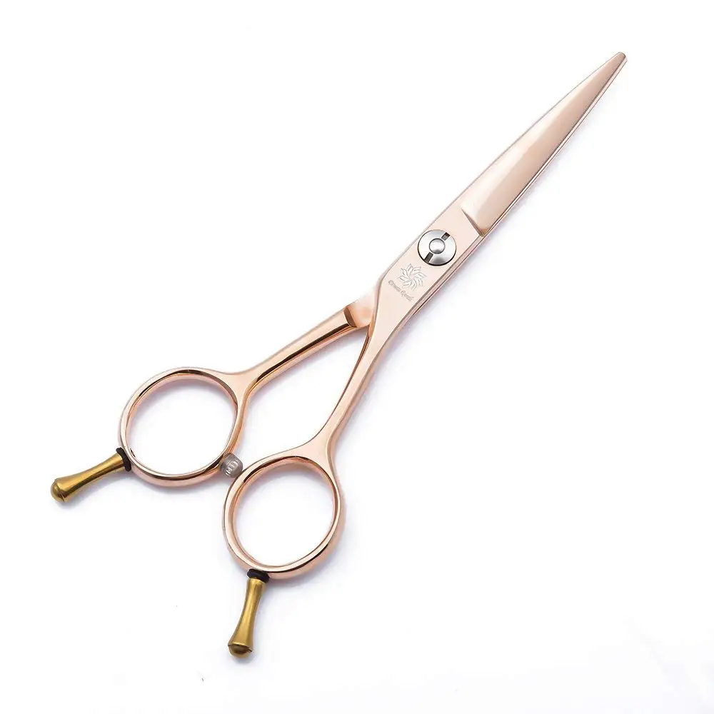 Twin Tail Hair Scissors, 5.5" Barber and Salon Razor Edge Hair Cutting Shears/Scissors with