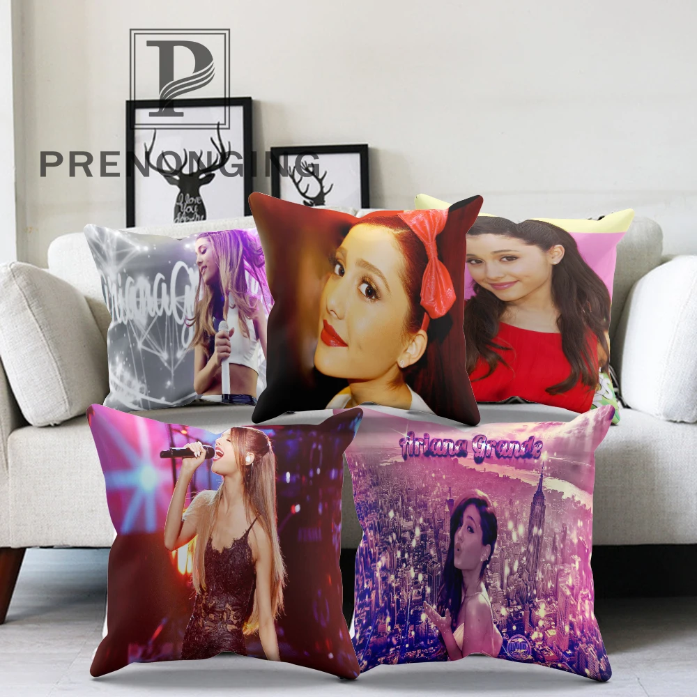 Best заказ Наволочка Ariana Grande прямоугольник Наволочки на молнии 35x45 см (одна сторона печать) @ 180117-58