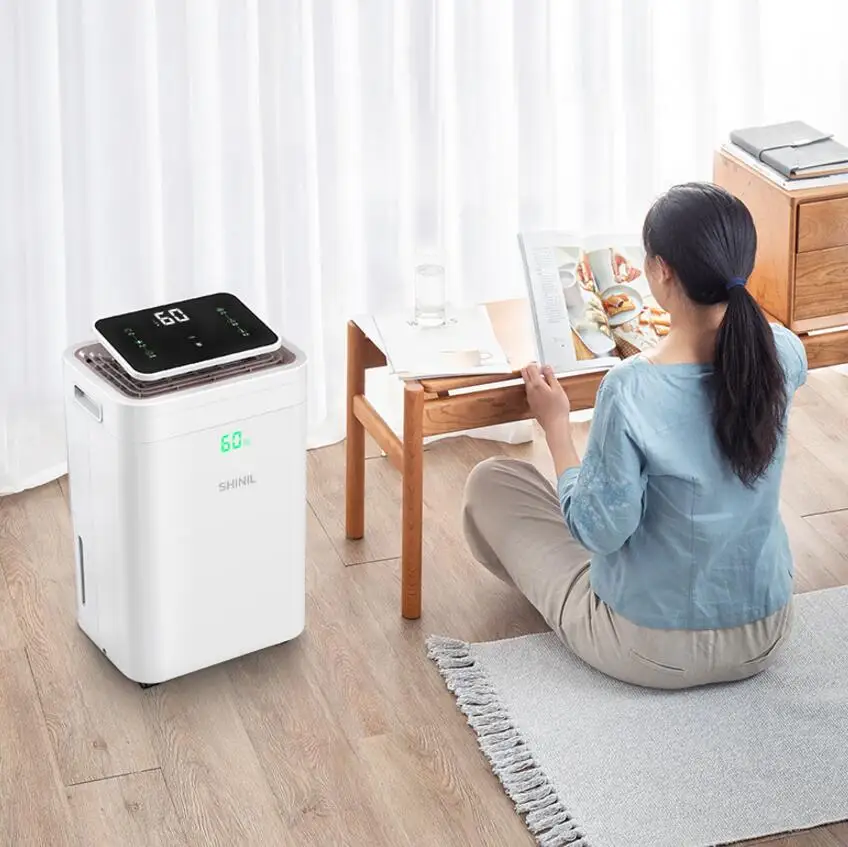 12L/D Dehumidifier Moisture Absorber Air Purifier Household Bedroom Basement APP Smart Control Touch Screen 3.5L Water Tank