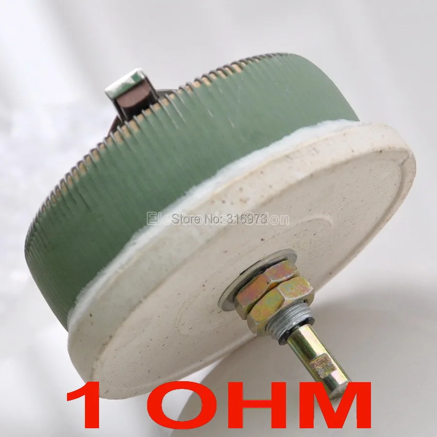 Aexit 100W Watt Variable Resistors 5 Ohm Ceramic Wirewound Potentiometer Rheostats Adjustable Resistor 