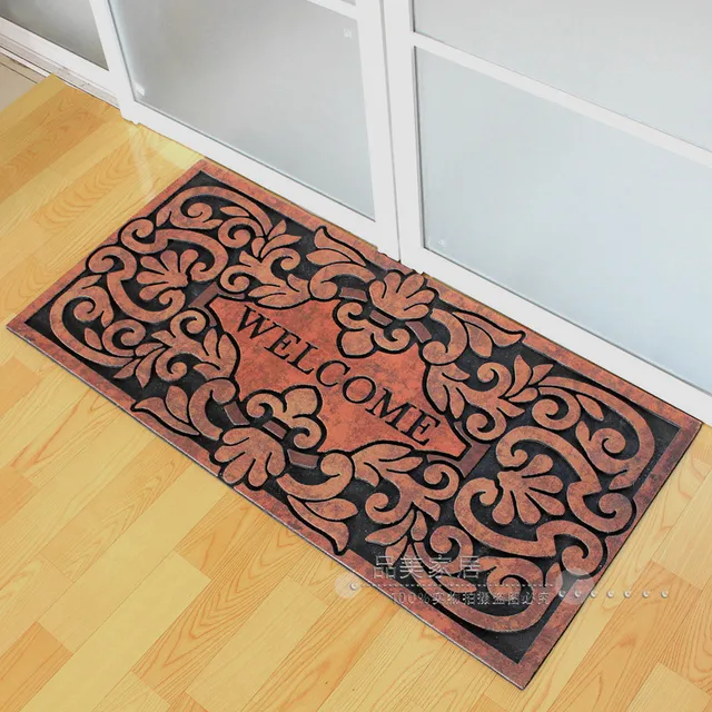 European Style Villas Large Door Mats Doormat Non Slip Rubber Mat European Style Villas Large Door Mats Doormat Non Slip Rubber Mat Outside The Front