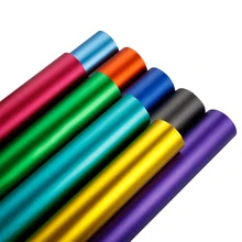 Film vinylique PVC 100x30cm, emballage vinylique pour voiture, emballage métallique chromé glacé, feuille décorative pour véhicule