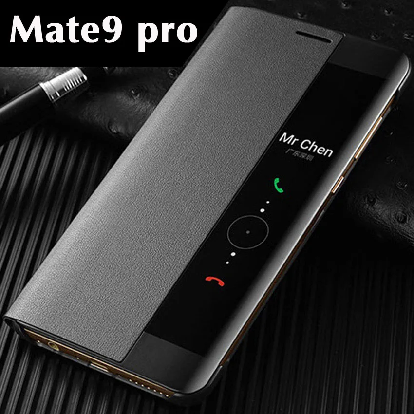 pu case for huawei Cao Cấp Thông Minh Gập Dành Cho Huawei Mate 9 Pro 9pro Từ Da Dành Cho Huawei Mate9 Pro Mate9pro Chống Sốc trường Hợp huawei waterproof phone case Cases For Huawei