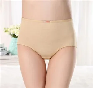apricot 612 Новое поступление, женское нижнее белье размера плюс XL XXL XXXL, женские повседневные трусы - Цвет: apricot