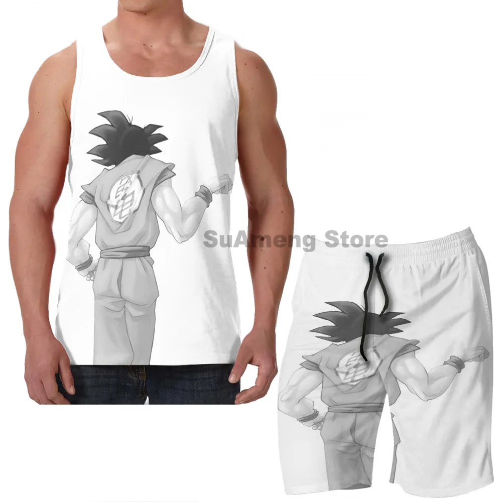 Летние повседневные мужские Майки женские Goku лучшие друзья (купить в комбинации