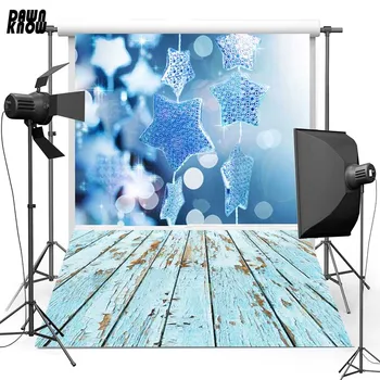 

DAWNKNOW Star Shimmer Wall New Flannel Photography Background For Kids Vinyl Backdrop For Wedding Photo Studio F364