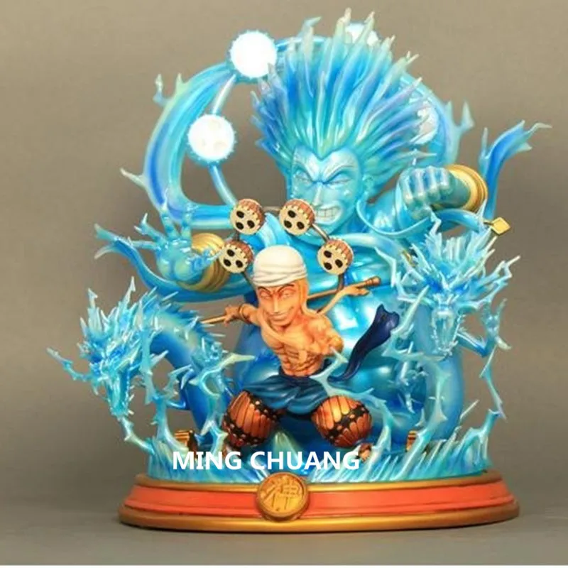 12 "ONE PIECE статуя Enel BBT бронтозавр бюст анимационная фигурка GK Коллекционная модель Toy BOX D629