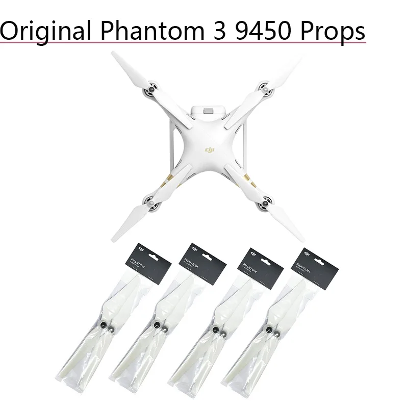 8 шт. 9450 самоблокирующийся Пропеллер CW CCW Сменные лопасти реквизит для DJI Phantom 3 3S 3A