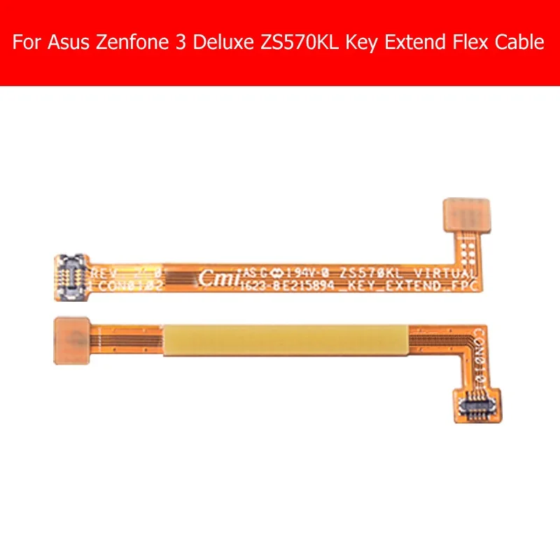 

100% Geniune Key Extend Test Flex Cable for Asus Zenfone 3 Deluxe ZS570KL_Virtual_KEY_EXTEND_FPC Cell phone flex cable parts