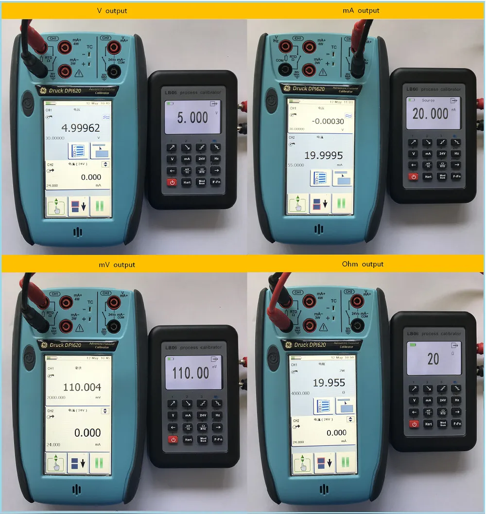 LB06 Hart Modbus 4~ 20mA/0~ 10V калибратор тока генератор сигналов Источник