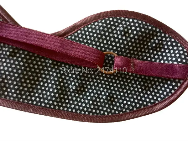 Удобная накладка на глаза для сна винно красного цвета высокого качества|eye mask