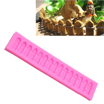 

Sugercraft Cake Decorating Tools DIY Fence Silicone Mold Fondant Cake Baking Tools Silicone Moulds Pastry