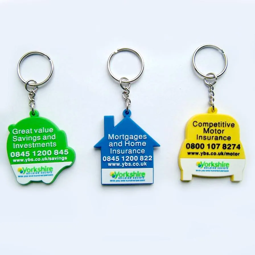 plastic picture keychain