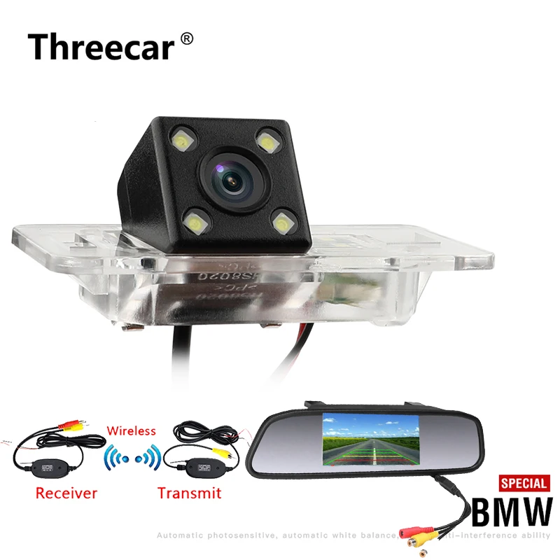 

Car CCD Rear View Parking Reverse Camera For BMW E39 E46 E53 Reverse Back Up Camera Night Vision 170 Degree with car monitor