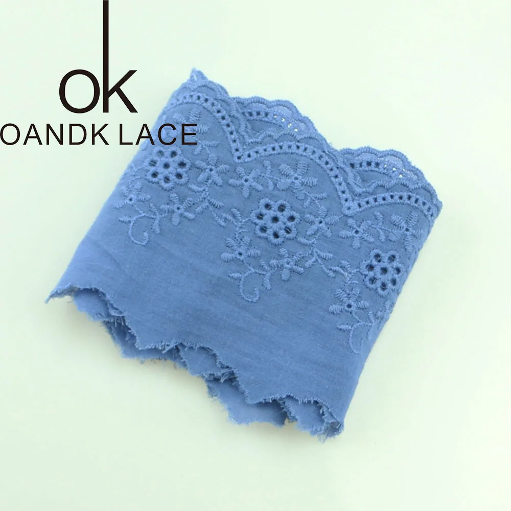 

8CM Lace Accessories Cloth Material 3 YARD Lace Cotton DIY Decoration Material Cord Lace Fabric